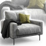 Sessel B&T Design Piu Single - Navasard