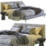 Ліжко та тумбочки BoConcept Arlington Gray - Navasard
