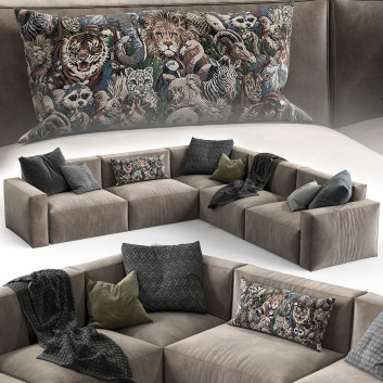 Sofá Room108 Elise Stretch Beige
