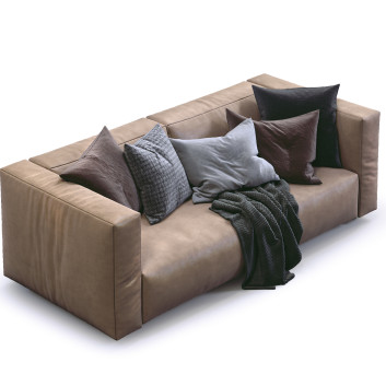 Prostoria Match Leather Brown Model 3D