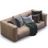 Sofá Prostoria Match Leather Brown - Navasard