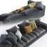 Sofá Flexform Lucien Leather - Navasard