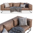 Диван Living Divani Leather Ile Club - Navasard