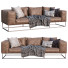 Диван Living Divani Leather Ile Club - Navasard