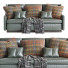 Sofa West Elm Graham Glider Leather - HenMat