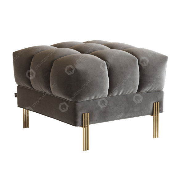 Пуф Eichholtz Sienna Beige 3D модель