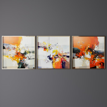 Bilder  Set of Contemporary Art 40 3D-Modell