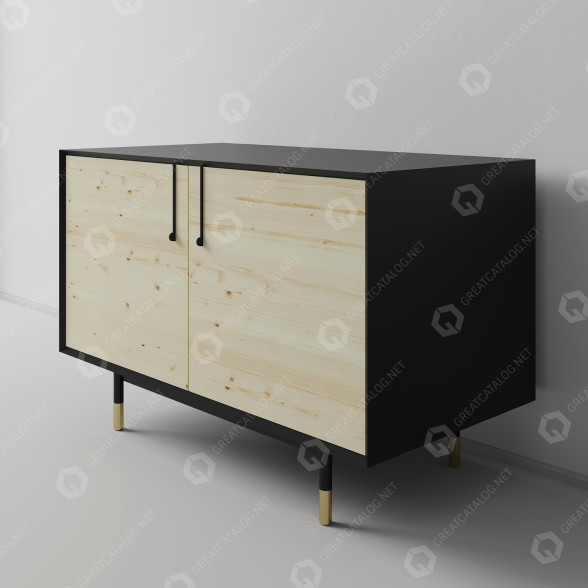 Kredens BDDW Lake Cabinet model 3D