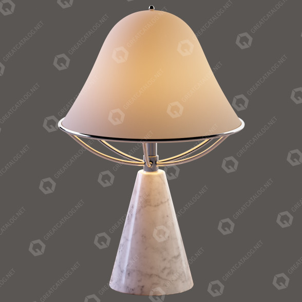 Lámpara de mesa Anita Modelo 3D