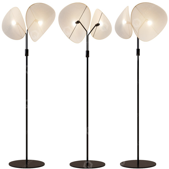 Lampadaire Manta modèle 3D