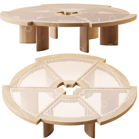 Kaffeetisch 529 Rio 3D-Modell