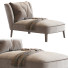 Chaise Longue Maxalto Febo - HenMat