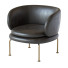 Armchair Sebastian Herkner Soava Black - HenMat