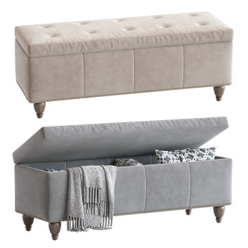 Банкетка Bunlap Upholstered Storage 2 Copper Grove