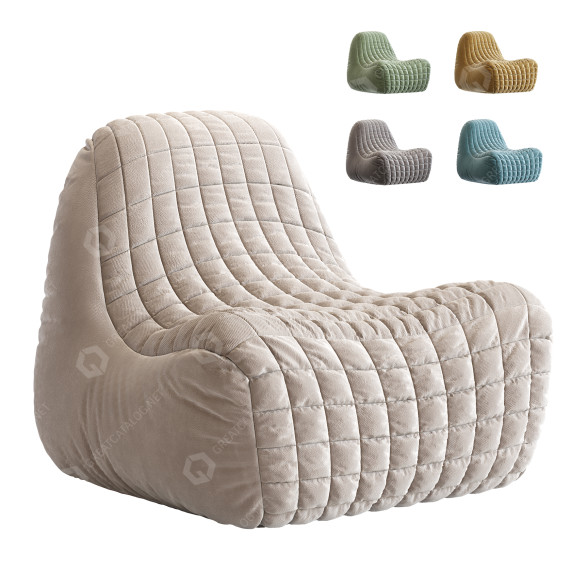 Tasche Stuhl Bean Bag N9 3D-Modell
