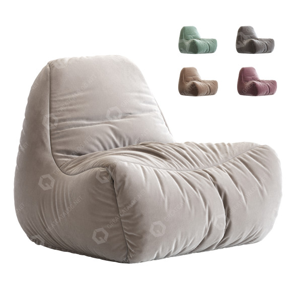 Tasche Stuhl Bean Bag N8 3D-Modell