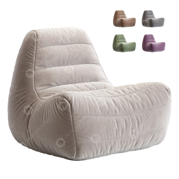 Tasche Stuhl Bean Bag N7 3D-Modell