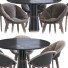 Стіл та стільці Vincent Sheppard Dining Set - HenMat