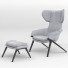 Sessel und Ottomane Cassina Textile - osama.abdelrazzik