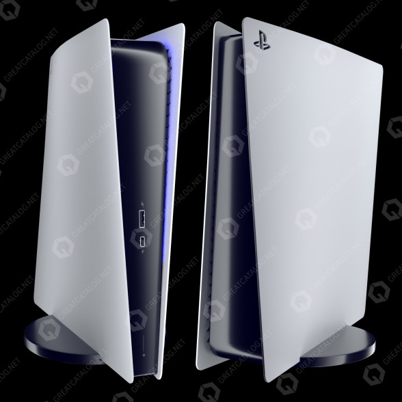 Ігрова консоль Sony Playstation 5 3D модель