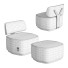 Sessel und Ottomane Protocol Airwave 1 - Kudim