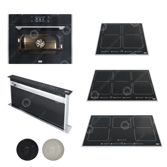 Кухонна техніка Franke Kitchen Appliances Set 6 Frames 3D модель