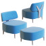 Fotel i pufa Protocol Airwave 16 - Kudim
