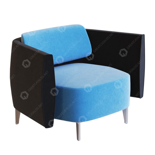 Sessel Protocol Airwave 18 3D-Modell