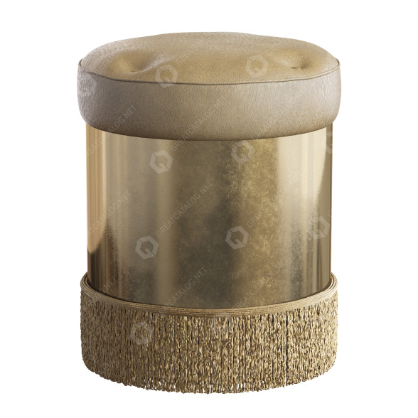 Otomana Olivia Just Form Modelo 3D