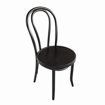 Krzesło  8 Black Model 3D