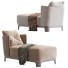 Chaise Longue Meridiani Keeton - HenMat