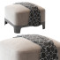 Пуф Meridiani Keeton Beige - HenMat