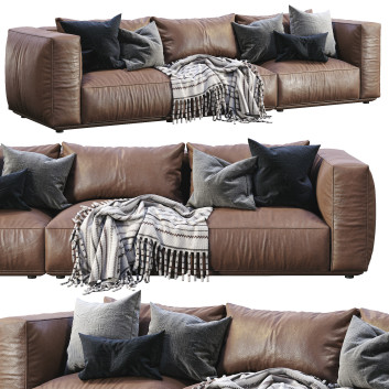Sofa Arflex Marechiaro Leather