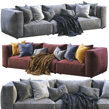 Sofa Arflex Marechiaro (2 Color Version)