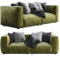 Sofa Arflex Marechiaro Olive - Navasard