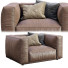 Fotel Arflex Marechiaro Leather Brown - Navasard