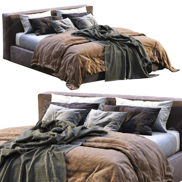 Bed Jesse Mark 3D model