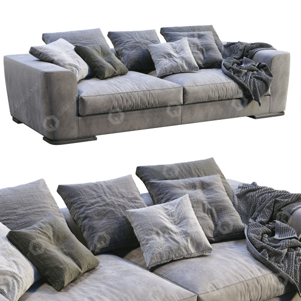 Sofa Flexform Scott 3D-Modell