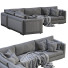 Диван Flexform Magnum Gray - Navasard