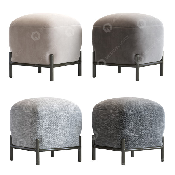 Пуф HC28 Cosmo Pawai Small 3D модель