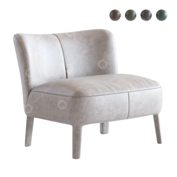 Sillón Maxalto Febo Low Modelo 3D