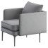Armchair West Elm Auburn Blue - Paramatma