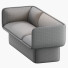 Sofa Missana Block Beige - Paramatma
