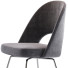 Стілець Knoll Saarinen Executive Armless Gray - Paramatma