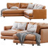 Диван West Elm Haven 2-Piece Terminal Orange - Paramatma