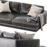 Sofa West Elm Haven 84 Black - Paramatma