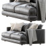 Sofa West Elm Haven 84 Black - Paramatma