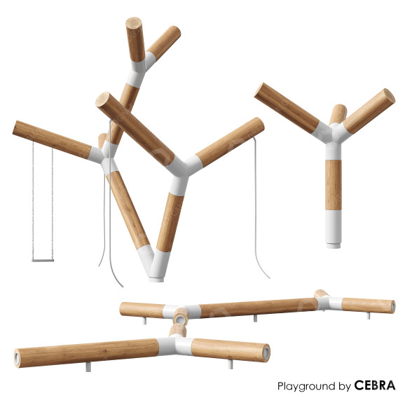Дитячий майданчик Cebra Set 2 3D модель