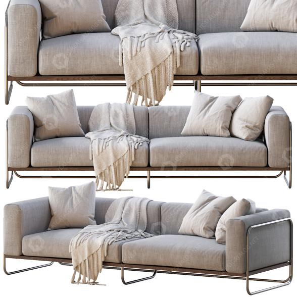 Диван Living Divani Filo Outdoor 3D модель