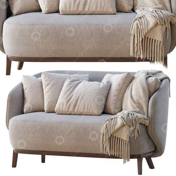 Sofa Bosc Concha model 3D